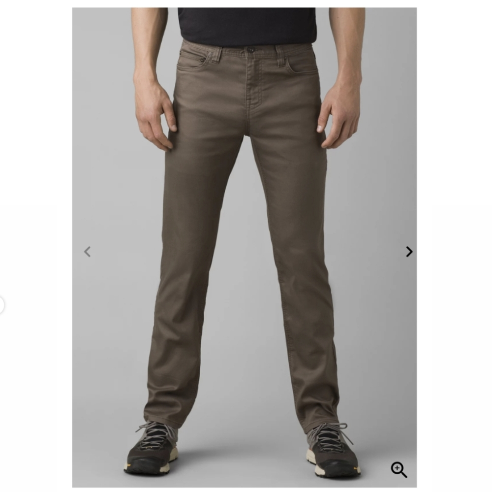 Prana Bridger Jeans Slim Fit - Brown 34" (34W x 32L)